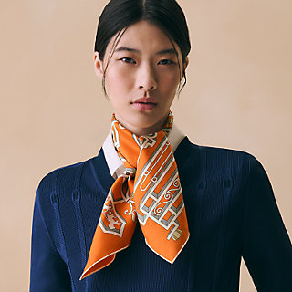 L'Enseigne du Sellier scarf 70 | Hermès USA